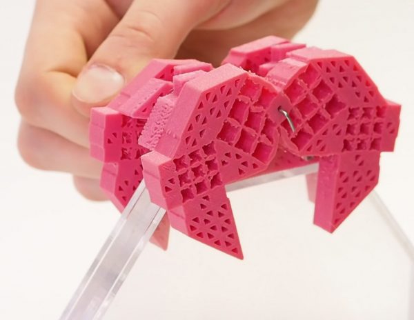 Metamaterial mechanisms