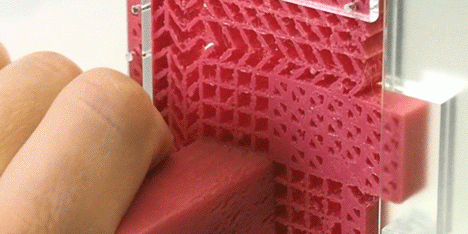 Metamaterial mechanisms