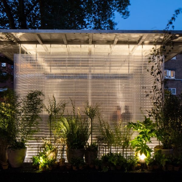 Asif Khan and MINI create “forests” in see-through boxes across east London