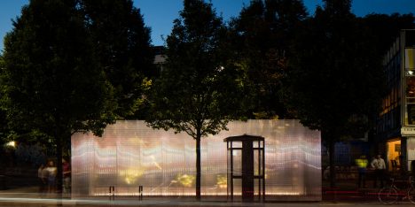 Forests installation by Asif Khan for MINI
