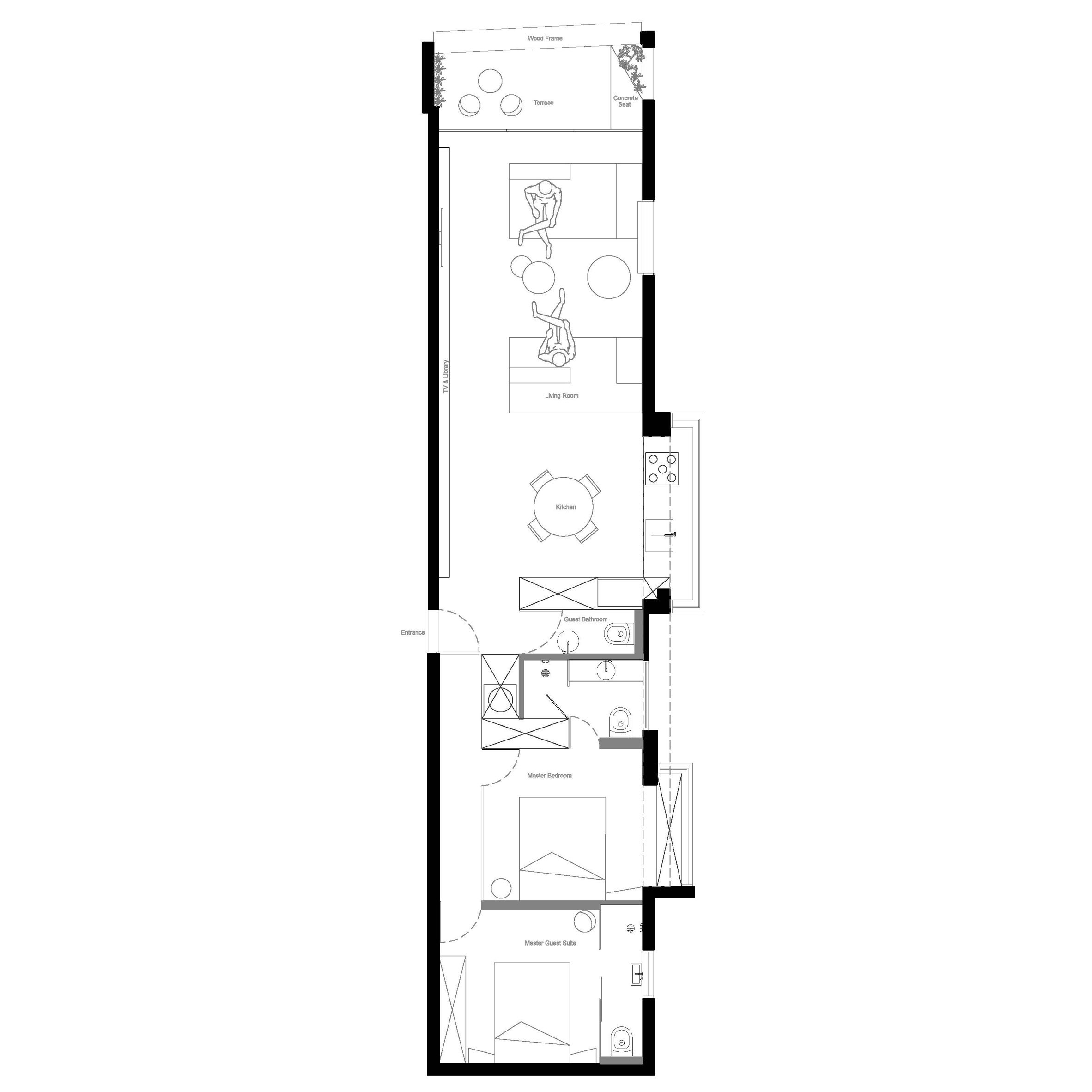 Minimalist Tel Aviv apartment by Yael Perry