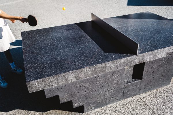 Monoliths Ping Pong Tables by Murray Barker & Laith McGregor