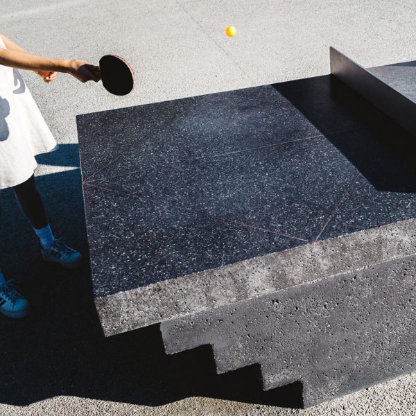 Monoliths Ping Pong Tables by Murray Barker & Laith McGregor