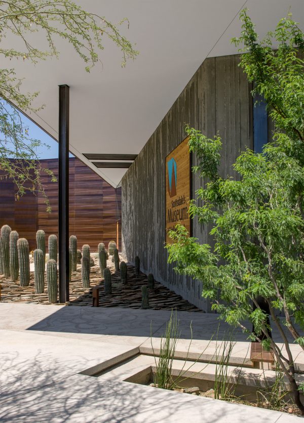 Studio Ma creates an Arizona museum with walls made of textured concrete
