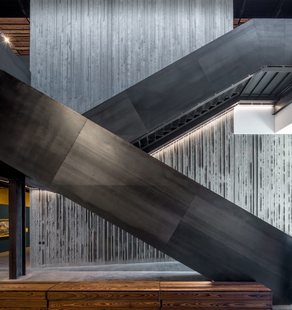 Studio Ma creates an Arizona museum with walls made of textured concrete