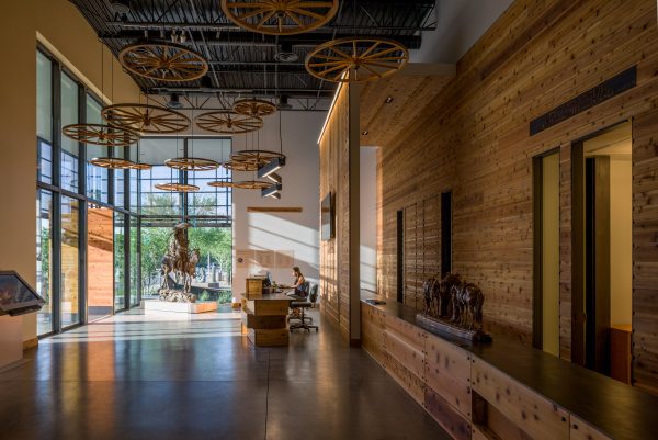 Studio Ma creates an Arizona museum with walls made of textured concrete