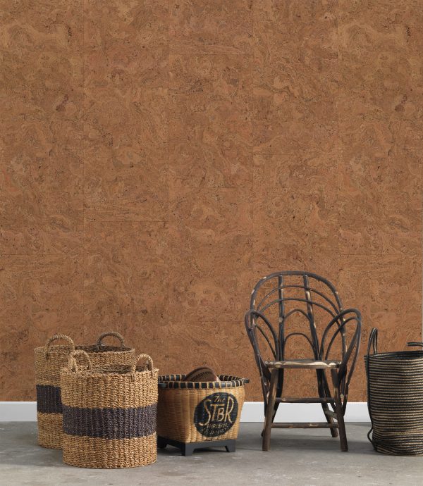 Piet Hein Eek designs oxidised copper wallpaper for NLXL Lab