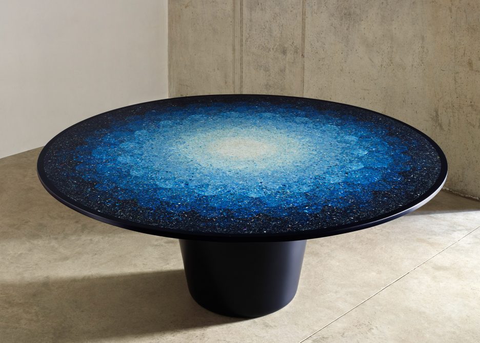 LDB: Ocean terrazzo table by Brodie Neill for LDB
