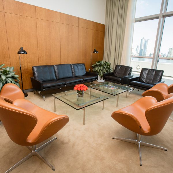 Fritz Hansen kits out UN president's office with mid-century Danish furniture
