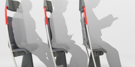 PriestmanGoode “re-evaluates sitting” with designs to tackle train overcrowding