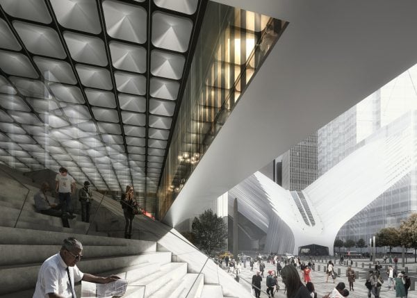 Ronald O Perelman Performing Arts Center at New York's World Trade Center by Rex Architecture