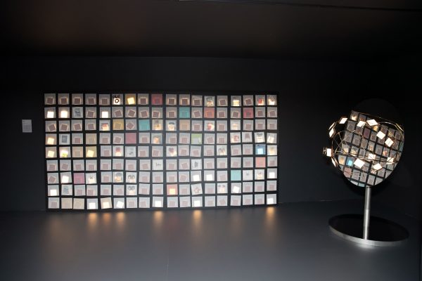 LG Display OLED light installation by Ron Arad