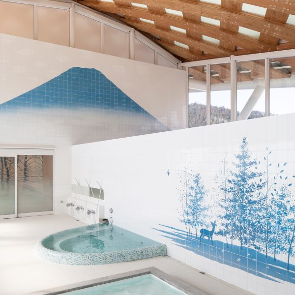 Shigeru Ban sauna is part of Jane Withers' Soak Steam Dream exhibition at the London Design Festival 2016