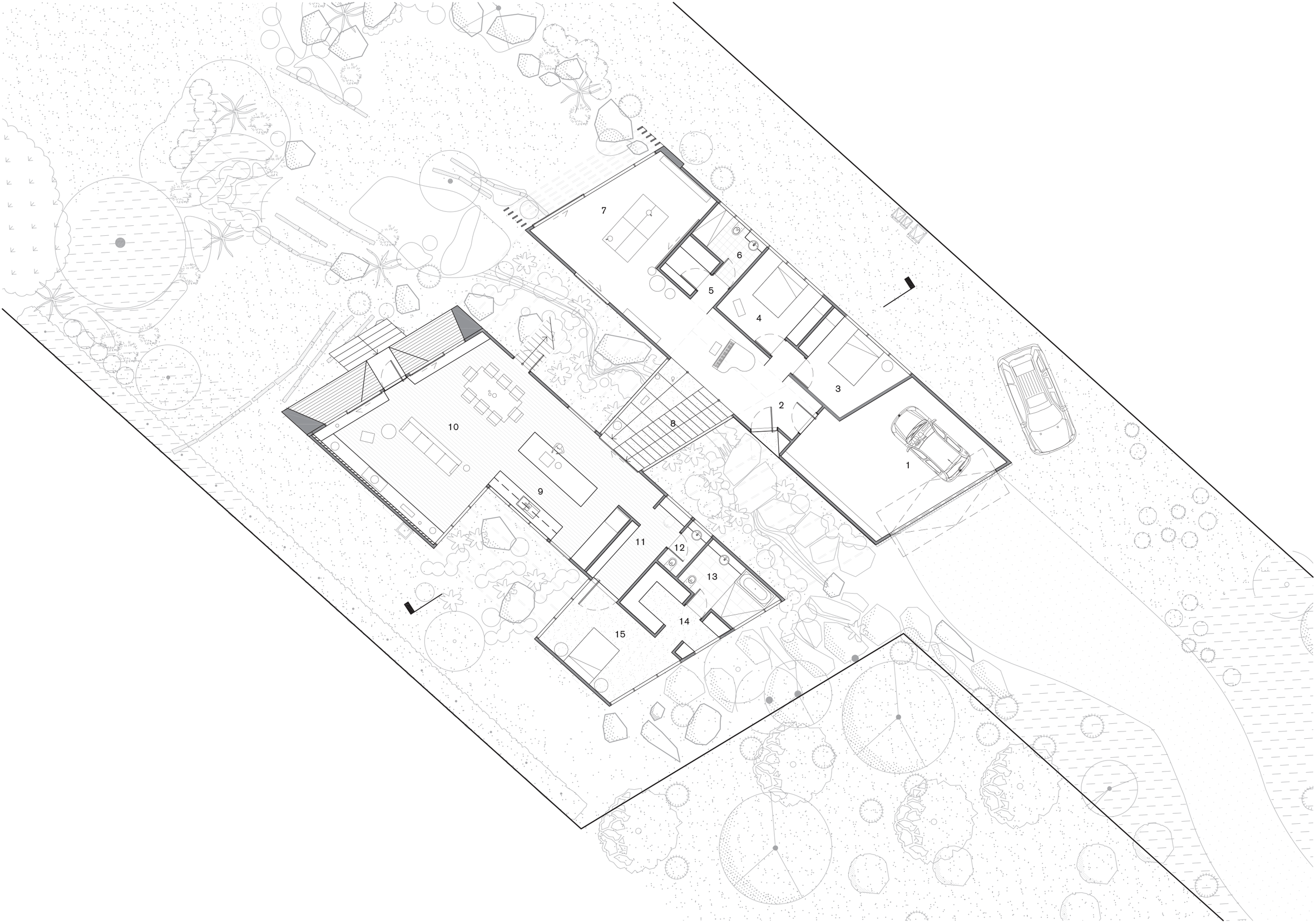Split House by BKK Architects
