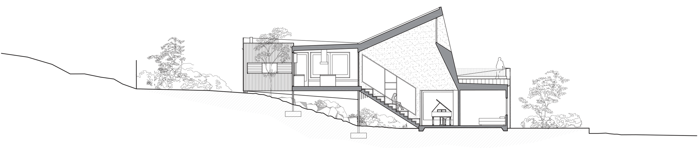 Split House by BKK Architects