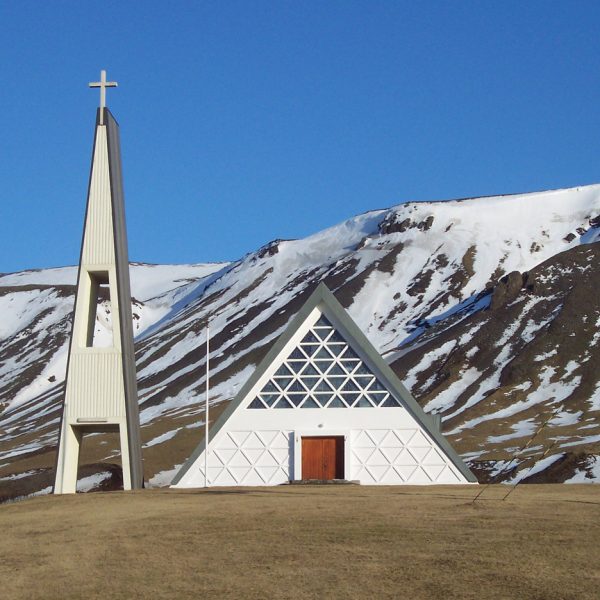 Stóra-Dalskirkja by Ragnar Emilsson, 1969. Photo by Jóna Þórunn