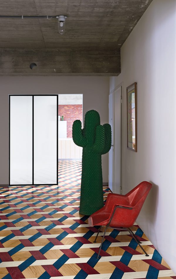 Studio Job engraves fossils in flooring for first parquet collection