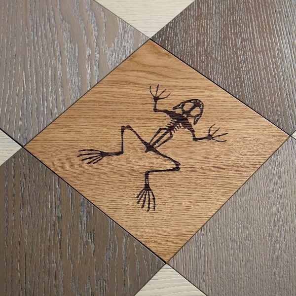 Studio Job engraves fossils in flooring for first parquet collection