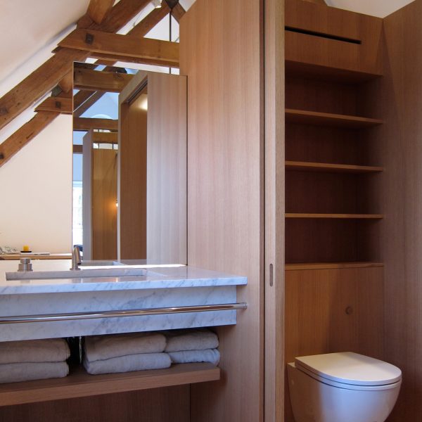 The Boathouse by Alex Cochrane Architects is one of the 10 most popular marble interiors on Pinterest