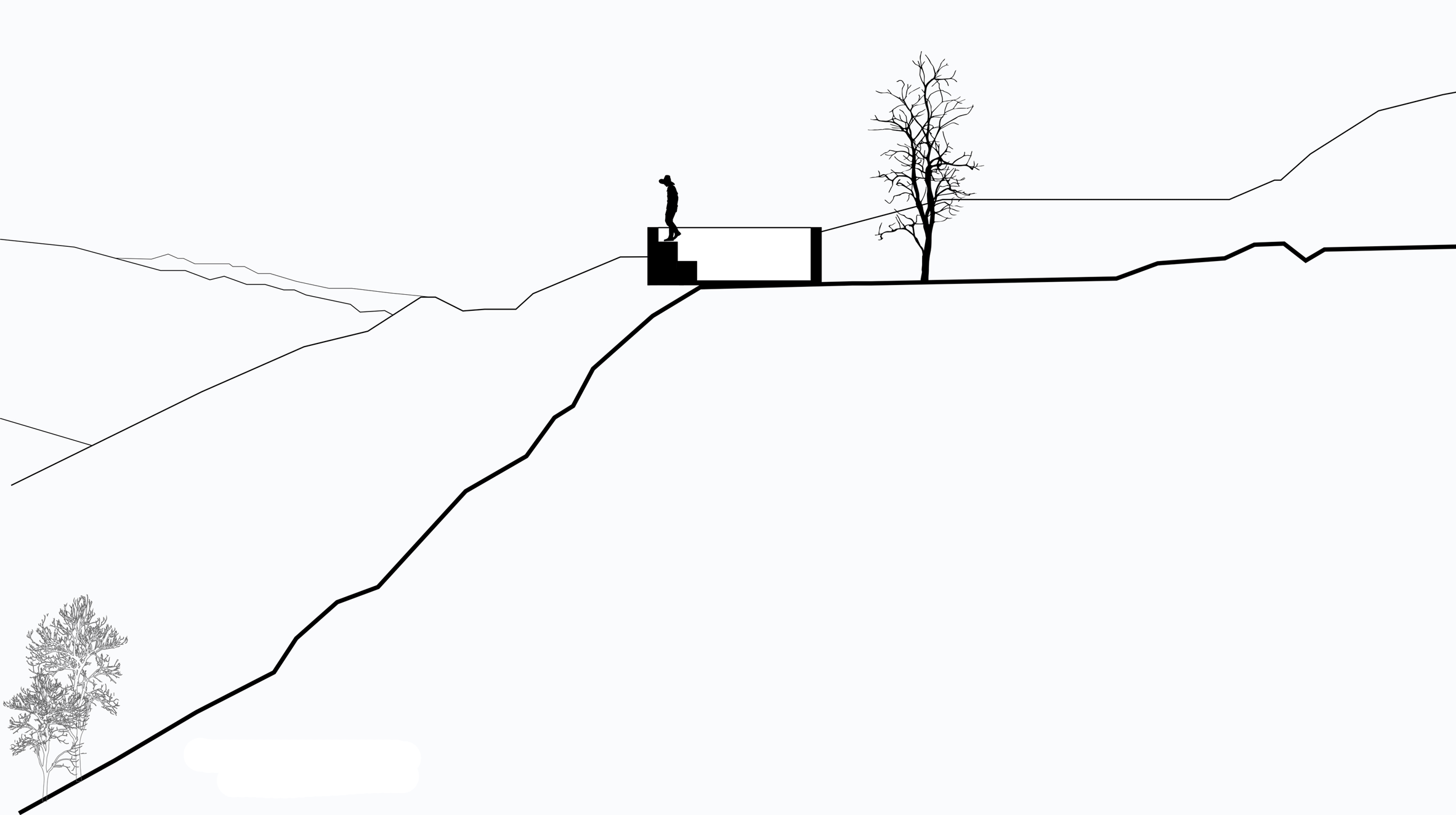 Mirrored observation point by Natura Futura Arquitectura surveys Ecuadorean landscape