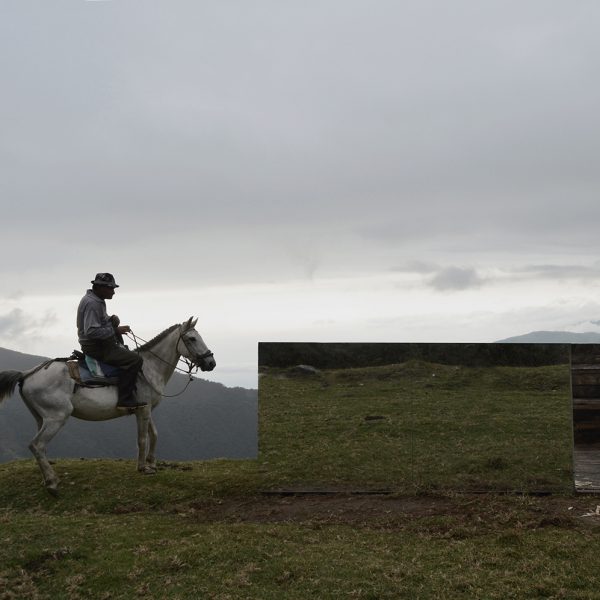 Mirrored observation point by Natura Futura Arquitectura surveys Ecuadorean landscape