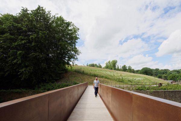 Villers Abbey Visitor Center in Belgium by Binario Architectes
