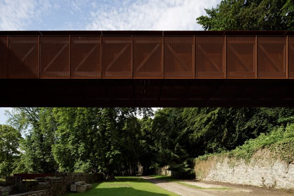Villers Abbey Visitor Center in Belgium by Binario Architectes