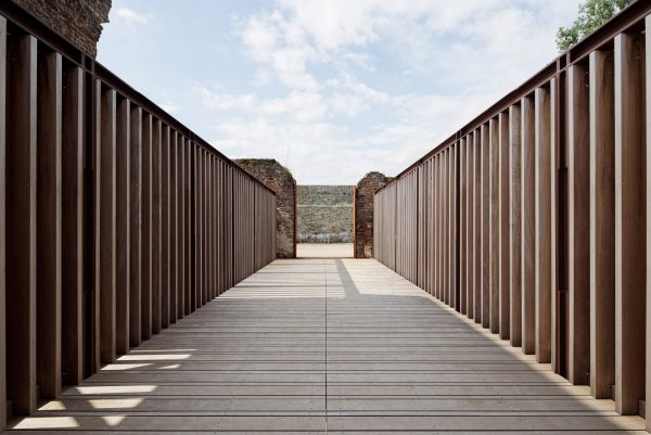 Villers Abbey Visitor Center in Belgium by Binario Architectes