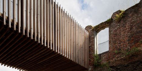 Elevated pathway in Belgium