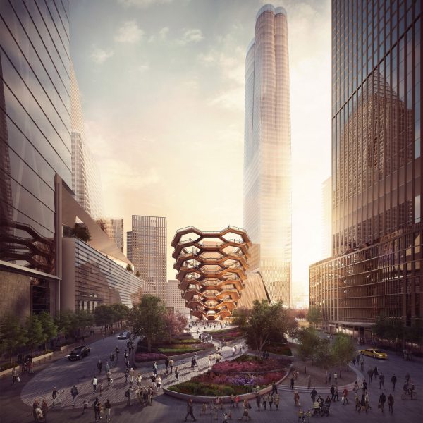 Thomas Heatherwick's Vessel structure at Hudson Yards