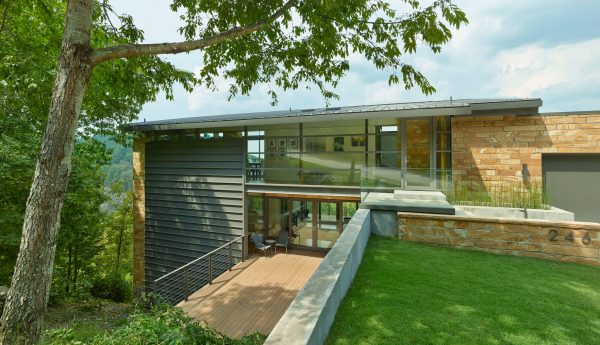 Two Rivers Point Residence by Polk Stanley Wilcox Architects BASE