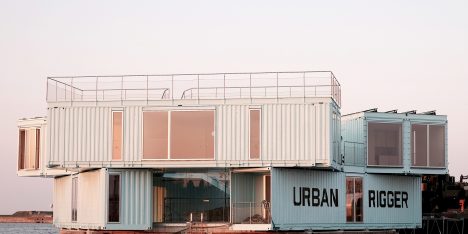 BIG stacks shipping containers to create floating student housing in Copenhagen harbour