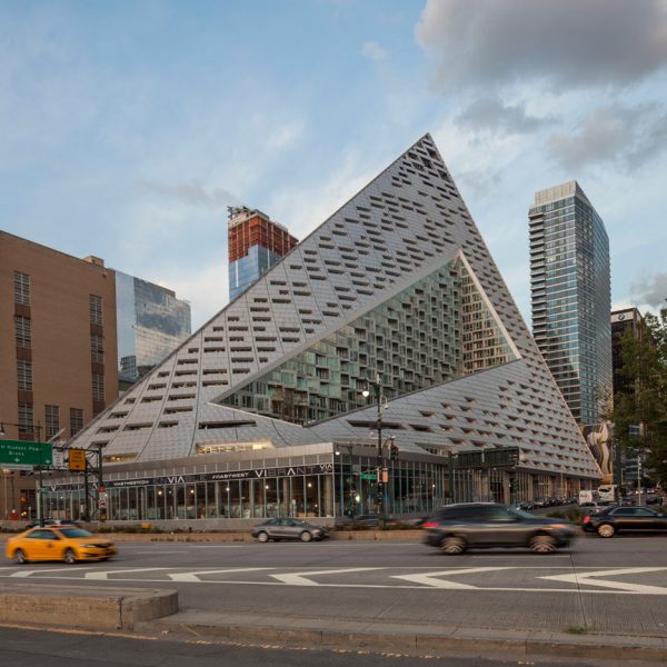 BIG’s Via 57 West “courtscraper” in Manhattan shown in new images