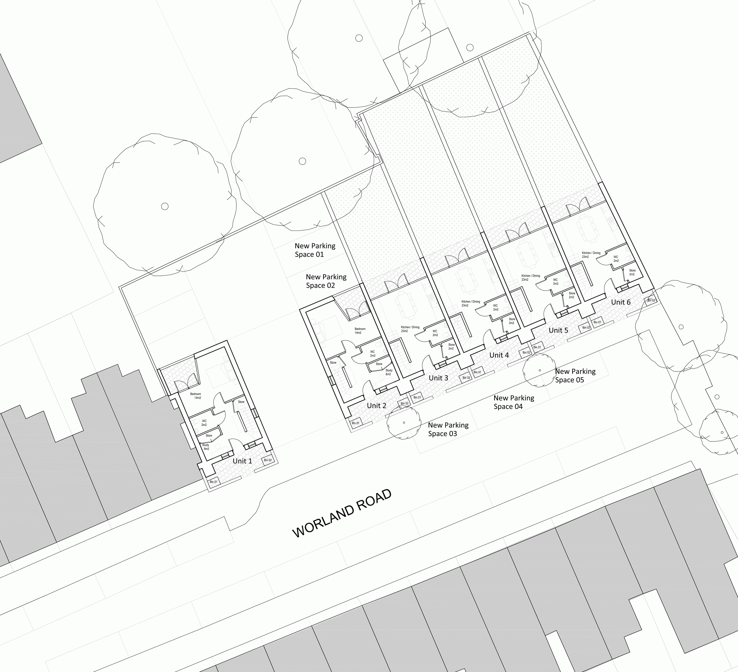 Peter Barber includes "cosy" arched entrances at east-London housing scheme