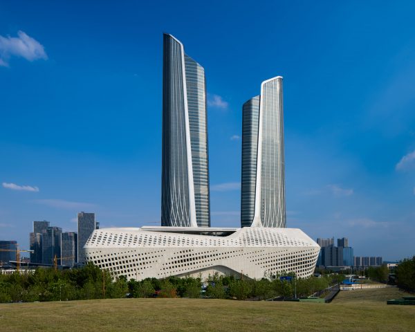 Nanjing International Youth Culture Centre by Zaha Hadid Architects