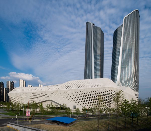 Nanjing International Youth Culture Centre by Zaha Hadid Architects