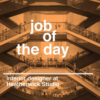Job of the day: interior designer at Heatherwick Studio