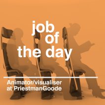 Job of the day: animator/visualiser at PriestmanGoode