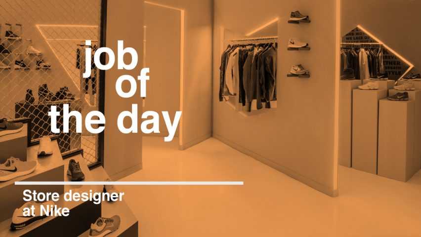 Job of the day: store designer at Nike