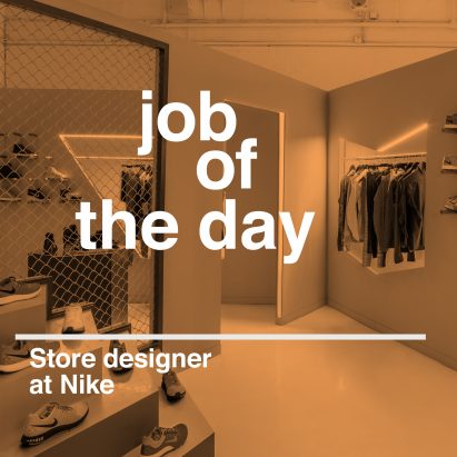 Job of the day: store designer at Nike