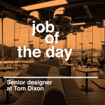 Job of the day: senior designer at Tom Dixon