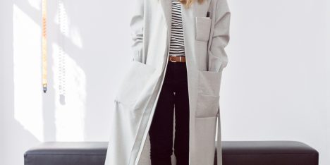 Pia Bauernberger makes custom coats to suit how individual designers work