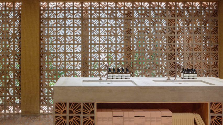 Aesop Store in Vila Madalena by Campana Brothers