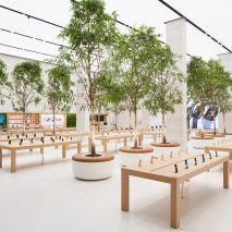 Apple unveils tree-filled Regent Street store by Foster + Partners