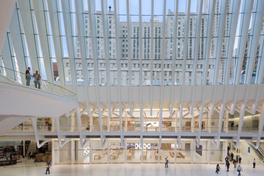Bohlin Cywinski Jackson Apple store world trade centre