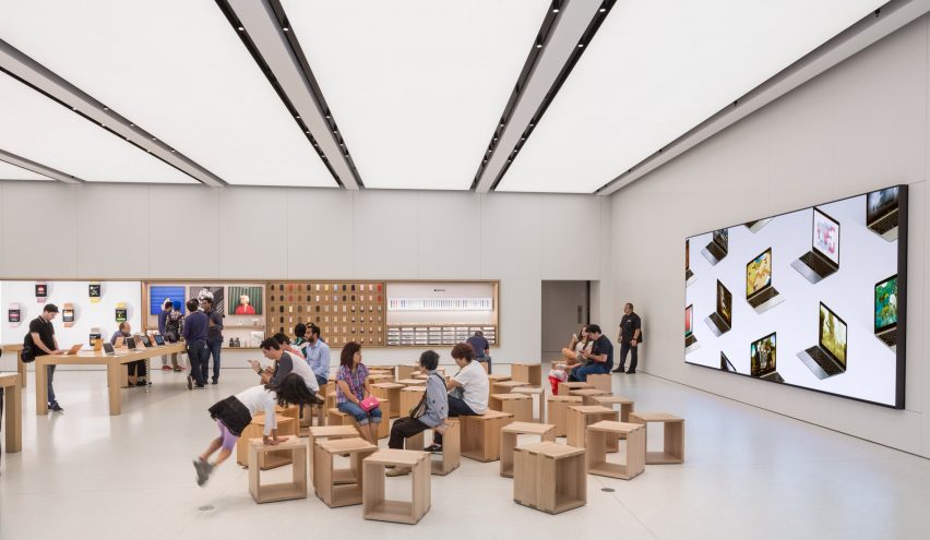 Bohlin Cywinski Jackson Apple store world trade centre