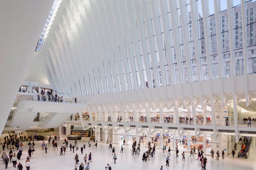 Bohlin Cywinski Jackson Apple store world trade centre