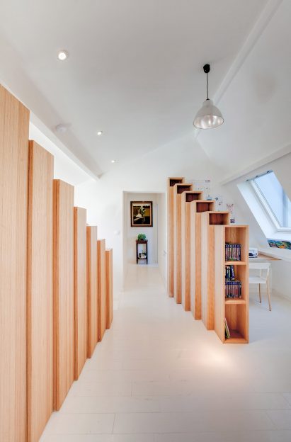 Bookshelf House by Andrea Mosca