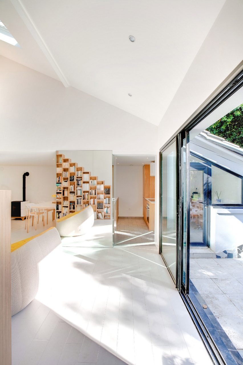 Bookshelf House by Andrea Mosca