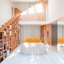 Bookshelf House by Andrea Mosca